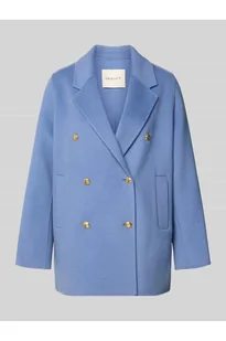 Kurtka z kołnierzem z połami i wpuszczanymi kieszeniami - Gant - Kurtki damskie - miniaturka - grafika 1