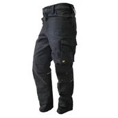 Odzież robocza - Caterpillar Spodnie robocze męskie czarne Tech Pro rozmiar XXL - miniaturka - grafika 1