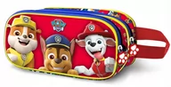 Piórniki - Cerda Piórnik saszetka owalna 2 zamki Psi Patrol - miniaturka - grafika 1