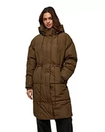 Kurtki damskie - Minus Alexandra Długa Kurtka Damska, Brązowy (3958 Army Brown), 42 - miniaturka - grafika 1