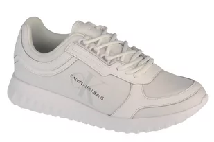 Calvin Klein Runner Laceup YW0YW00375-0K4, damskie sneakersy, białe, rozmiar 37 - Sneakersy damskie - miniaturka - grafika 1