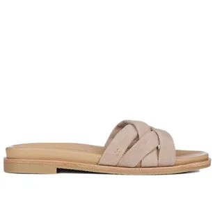 Klapki damskie Emu Australia Ikara W13054CAME - beżowe - Klapki i japonki damskie - miniaturka - grafika 1