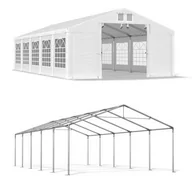 Pawilony ogrodowe - Namiot Imprezowy Letni 5x10x2 Biały SUMMER ISD - miniaturka - grafika 1