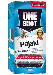 One Shot Oprysk Na Pająki Środek preparat 250 ml - Zwalczanie i odstraszanie szkodników - miniaturka - grafika 1