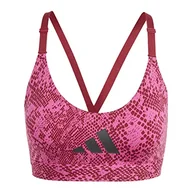 Biustonosze - adidas Biustonosz sportowy Model AERIMT LS AOP B - miniaturka - grafika 1