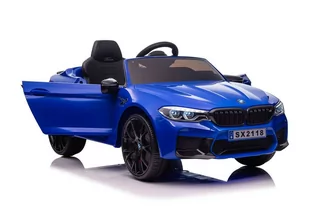 Auto Na Akumulator BMW M5 DRIFT Niebieskie - Pojazdy elektryczne dla dzieci - miniaturka - grafika 10