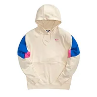 Swetry damskie - Nike NSW sweter damski typu pulower ze wzorem fossil/Game Royal/Cosmic Fuchs, S - miniaturka - grafika 1