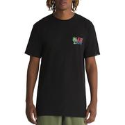 Koszulki sportowe męskie - Koszulka Vans Palm Lines VN000G58BLK1 - czarna - miniaturka - grafika 1
