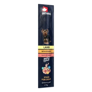 ONTARIO Stick for dogs lamb 15g -ONTARIO kabanosy dla psów 15g jagnięcina (214-5811) - Przysmaki dla psów - miniaturka - grafika 1