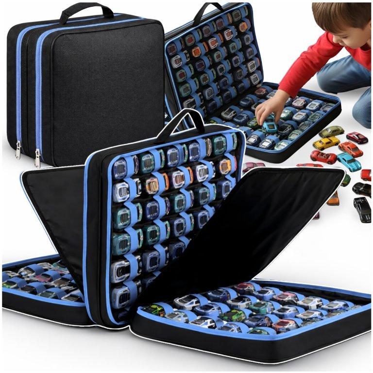 Organizer Na Resoraki 96 Autek Torba Podróżna Dla Dziecka Na Samochodziki Hot Wheels Torba