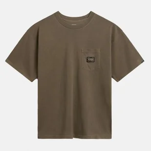 t-shirt uomo vans vn000hes9jc1003 brown - Koszulki męskie - miniaturka - grafika 1