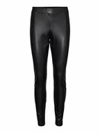 Legginsy - VERO MODA Vmgaya Mr Pl Noos legginsy damskie, czarny, 34-XL - miniaturka - grafika 1