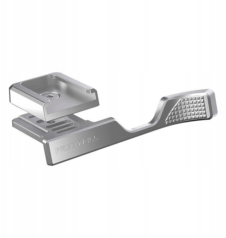 Uchwyt na kciuka z mocowaniem cold shoe Freewell do Fuji X100VI srebrny