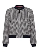 Kurtki damskie - Kurtka damska Tommy Hilfiger Tedi Bomber przejściowa bomberka-XS - miniaturka - grafika 1