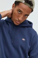 Bluzy męskie - Dickies bluza męska kolor granatowy z kapturem gładka - miniaturka - grafika 1