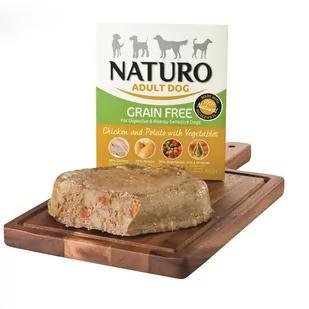 Naturo Grain Free Kurczak, ziemniaki i warzywa 400g - Mokra karma dla psów - miniaturka - grafika 1