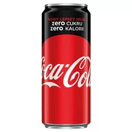 Napoje gazowane - Coca-Cola Zero Cukru Zero Kalorii 330Ml - miniaturka - grafika 1