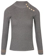 Koszulki i topy damskie - Morgan Koszulka damska, Szary (Anthracite Szary Anthracite), L - miniaturka - grafika 1