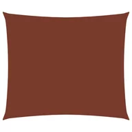 Parasole ogrodowe - vidaXL Prostokątny żagiel ogrodowy, tkanina Oxford, 3x4,5 m, terakota 135376 - miniaturka - grafika 1