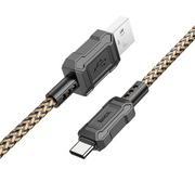 Kable USB - HOCO kabel USB do Typ C 3A Leader X94 złoty - miniaturka - grafika 1