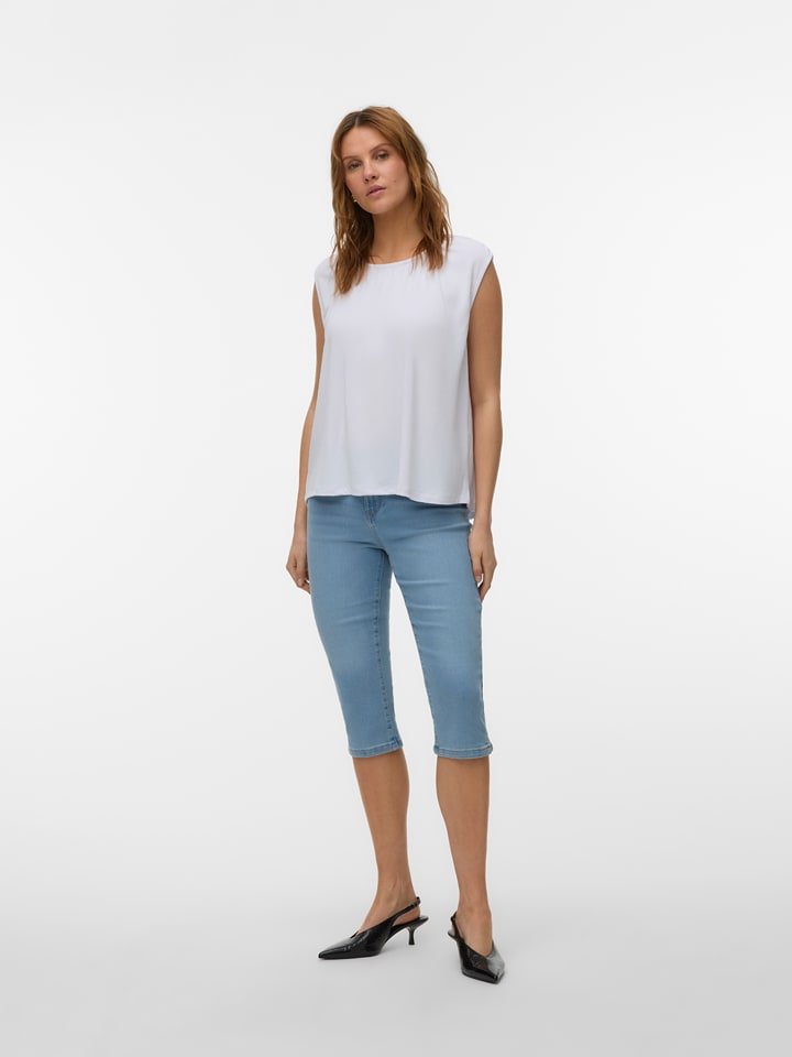 Vero Moda Bluzka w kolorze białym