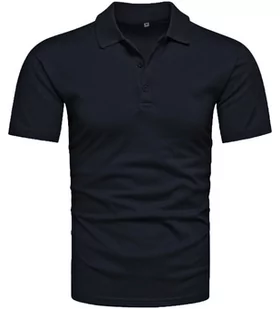 Koszulka Polo Męska Czarna Recea - Xl - Koszulki męskie - miniaturka - grafika 1