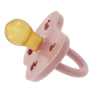 Smoczki uspokajające - Hevea Smoczek okrągły kauczukowy 3-36m Baby Blush - miniaturka - grafika 1