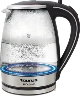 Taurus Aroa Glass Srebrny - Czajniki elektryczne - miniaturka - grafika 1