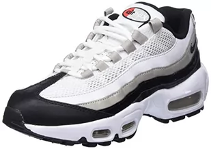 Nike Air Max 95, Trampki damskie, White/Black-LT Iron Ore-University Red, 38 EU, White Black Lt Iron Ore University Red, 38 EU - Trampki damskie - miniaturka - grafika 1