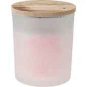Świece - Świeczka w szklanym pojemniku Flora home Gypsophila, 8,8 x 10 cm - miniaturka - grafika 1