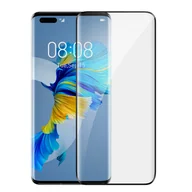 Szkła hartowane na telefon - Huawei Baseus szkło hartowane 0,25mm do Mate 40 Pro na cały ekran z ramką + pozycjoner do montażu (SGQJ010101) - miniaturka - grafika 1