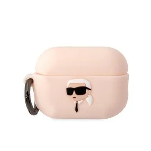 Karl Lagerfeld etui do Airpods Pro 2 KLAP2RUNIKP białe 3D Silicone NFT Karl - Akcesoria do słuchawek - miniaturka - grafika 1