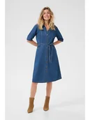 Sukienki - Cream Sukienka dżinsowa w kolorze niebieskim - miniaturka - grafika 1