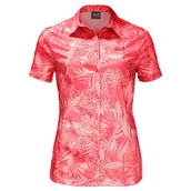 Koszule damskie - Koszula SONORA JUNGLE SHIRT hot coral all over - XS - miniaturka - grafika 1