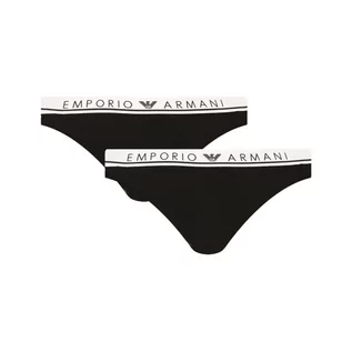 Majtki damskie - Emporio Armani Stringi 2-pack - grafika 1