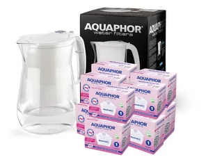 DZBANEK FILTRUJĄCY AQUAPHOR ONYX XXL 4,2L + 10 WKŁADÓW MAXFOR MG+ MAGNEZ B100-25 - Dzbanki filtrujące - miniaturka - grafika 1