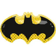 Balony i akcesoria - Balon Foliowy Na Hel Batman Nietoperz Czarny Duży - miniaturka - grafika 1