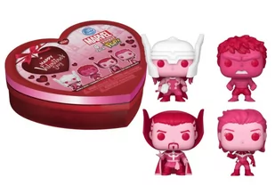Funko Pocket Pop: Marvel Walentynkowy Box 4 Fig - Figurki dla dzieci - miniaturka - grafika 1