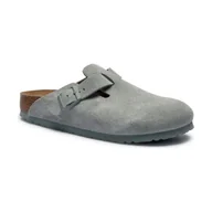 Klapki i japonki damskie - Birkenstock Skórzane mule Boston LEVE - miniaturka - grafika 1