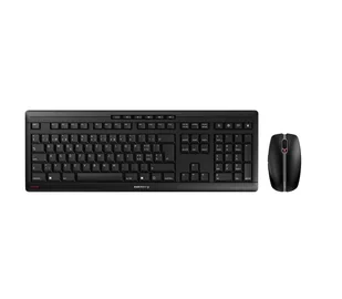 CHERRY Stream Desktop klawiatura Dołączona myszka Biuro RF Wireless QWERTZ Swiss Czarny - Myszki - miniaturka - grafika 1