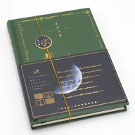 Szkolne artykuły papiernicze - Notes Zeszyt The Milky Way A5 96K. Zielony - miniaturka - grafika 1