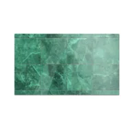 Deski do krojenia - Szklana deska do krojenia HOMEPRINT Wzór morskich płytek ceramicznych 60x52 cm - miniaturka - grafika 1