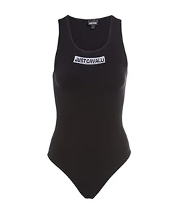 Just Cavalli Body Donna koszulka damska z krótkim rękawem, czarny, S - Koszulki i topy damskie - miniaturka - grafika 1