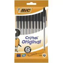 BIC DŁUGOPIS CRISTAL CZARNY 830864 - Długopisy - miniaturka - grafika 2