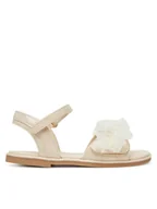 Buty dla dziewczynek - Mayoral Sandały 45629 Beżowy - miniaturka - grafika 1