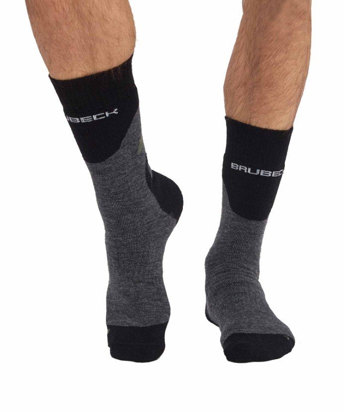 Skarpety trekkingowe męskie wełniane Brubeck Trekking Merino