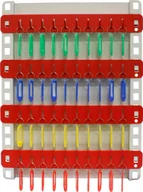 Szafki na klucze - VeroTech Tablica na 40 kluczy - miniaturka - grafika 1