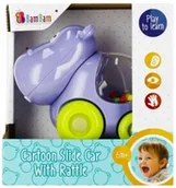 Grzechotki dla dzieci - Grzechotka pojazd hipcio BAM BAM - BAM BAM - miniaturka - grafika 1