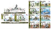 Klocki - Klocki konstrukcyjne 94-106 elementów Military alleBLOX 492863 - miniaturka - grafika 1