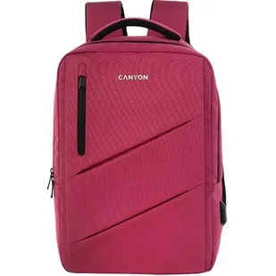 Torba dla laptopa Canyon BPE-5 pro 15.6" (CNS-BPE5BD1) Różowy - Torby na laptopy - miniaturka - grafika 1